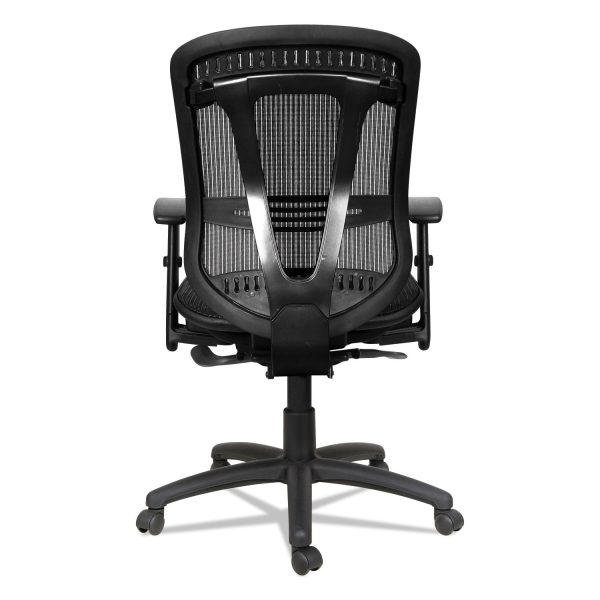 Alera Eon Series Multifunction Mid-Back Suspension Mesh Chair, Supports Up to 275 lb, 17.51  to 21.25  Seat Height, Black Discount - Image 4