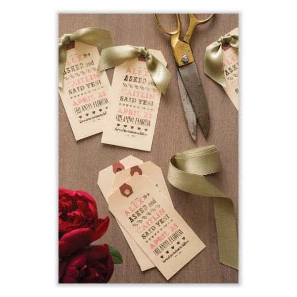 Double Wired Shipping Tags, 11.5 pt Stock, 4.75 x 2.38, Manila, 1,000 Box Discount - Image 2