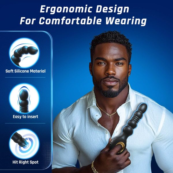Potiphar| App Control Thrusting and Vibrating Anal Vibrator Cheap - Image 4