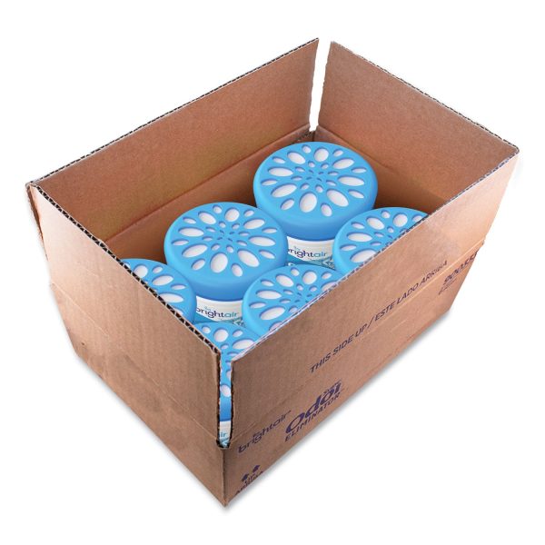 Super Odor Eliminator, Cool and Clean, Blue, 14 oz Jar, 6 Carton For Sale - Image 5