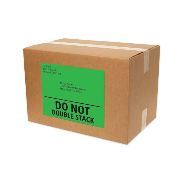 High-Visibility Permanent Laser ID Labels, 8.5 x 11, Asst. Neon, 15 Pack For Cheap - Image 2