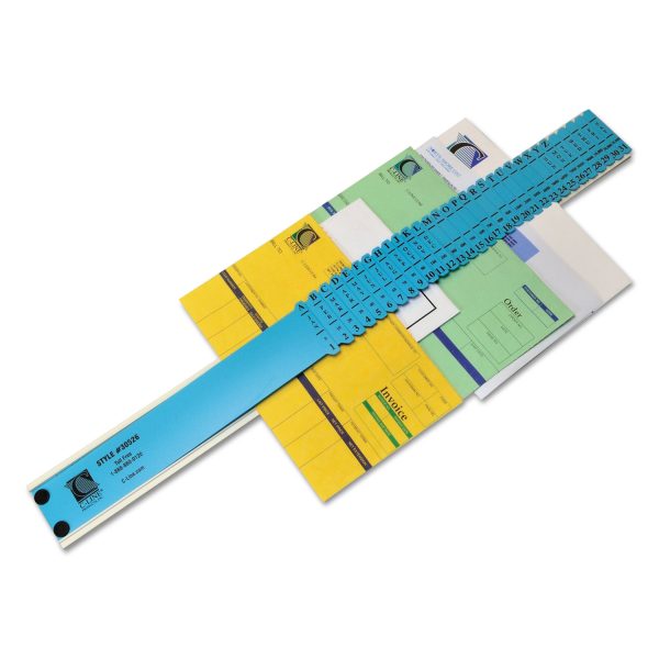 Plastic Indexed Sorter, 31 Dividers, Alpha Numeric Month Date Day Index, Letter Size, Blue Frame Online - Image 4