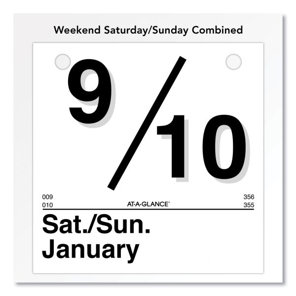 Today Is Daily Wall Calendar Refill, 6 x 6, White Sheets, 12-Month (Jan to Dec): 2024 Cheap - Image 2