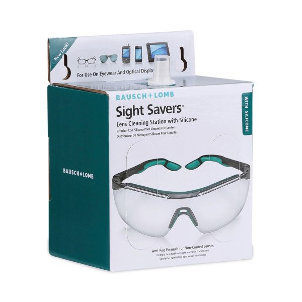 Sight Savers Lens Cleaning Station, 16 oz Plastic Bottle, 6.5 x 4.75, 1,520 Tissues Box Fashion - Image 2