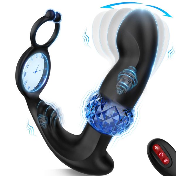 VICTOR| Wigging and Vibrating Remote Control Anal Toy Cheap - Image 2