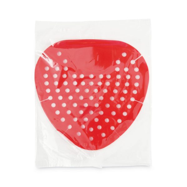 Urinal Screen, Cherry Scent, 3.5 oz, Red, Dozen Fashion - Image 4