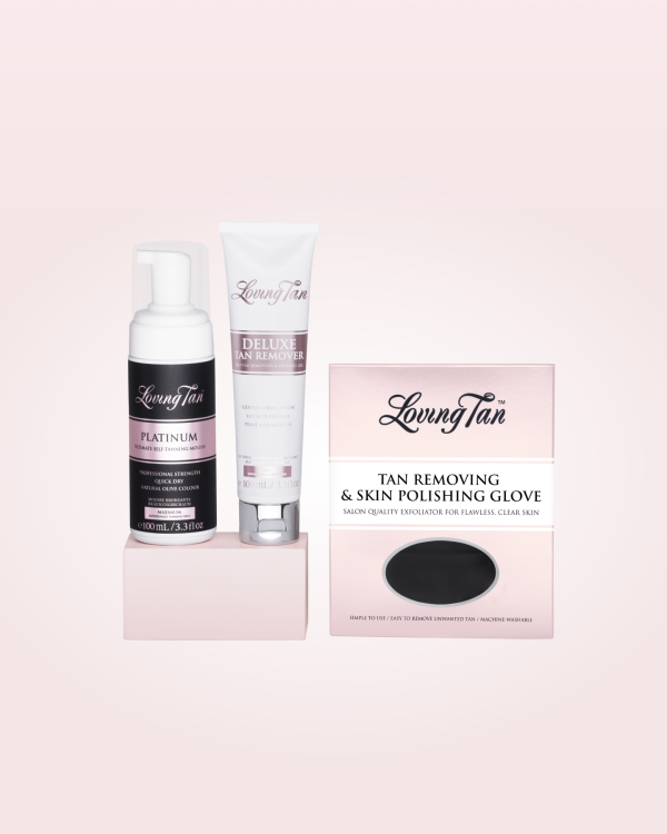 The Tan Remover Platinum Set For Discount