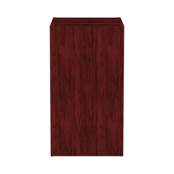 Alera Valencia Series Full Pedestal File, Left Right, 3-Drawers: Box Box File, Legal Letter, Mahogany, 15.63  x 20.5  x 28.5 Discount - Image 3