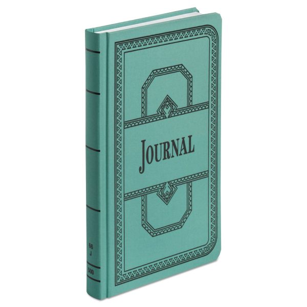 Account Record Book, Record-Style Rule, Blue Cover, 11.75 x 7.25 Sheets, 500 Sheets Book on Sale - Image 2