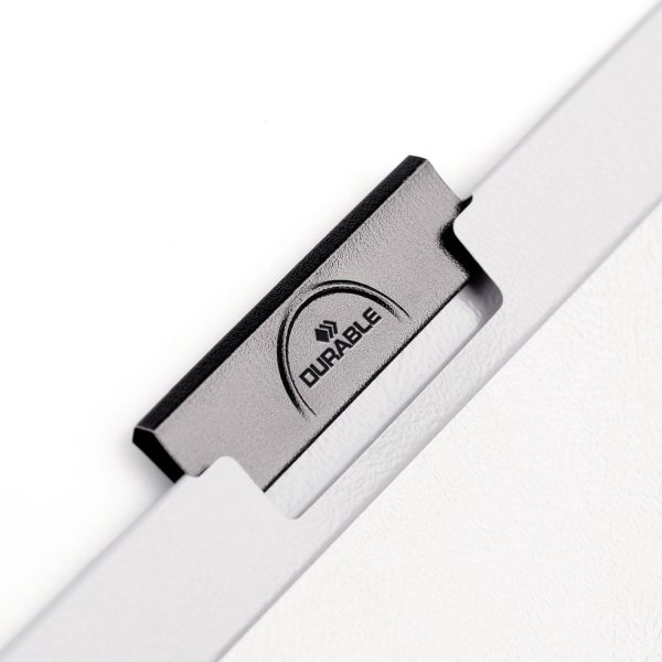 DuraClip Report Cover, Clip Fastener, 8.5 x 11, Clear Graphite, 25 Box Online - Image 5