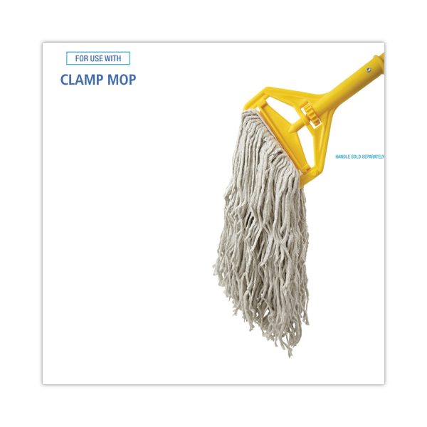 Cotton Mop Head, Cut-End, #32, White, 12 Carton Online now - Image 3