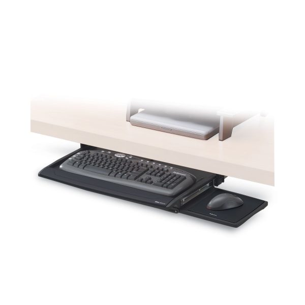 Deluxe Keyboard Drawer, 20.5w x 11.13d, Black on Sale - Image 4