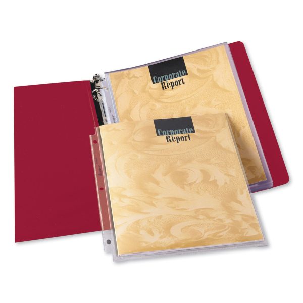 Multi-Page Top-Load Sheet Protectors, Heavy Gauge, Letter, Clear, 25 Pack Online Sale - Image 3