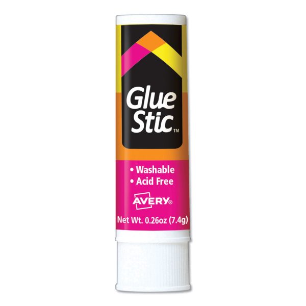 Permanent Glue Stic Value Pack, 0.26 oz, Applies White, Dries Clear, 6 Pack Online - Image 2