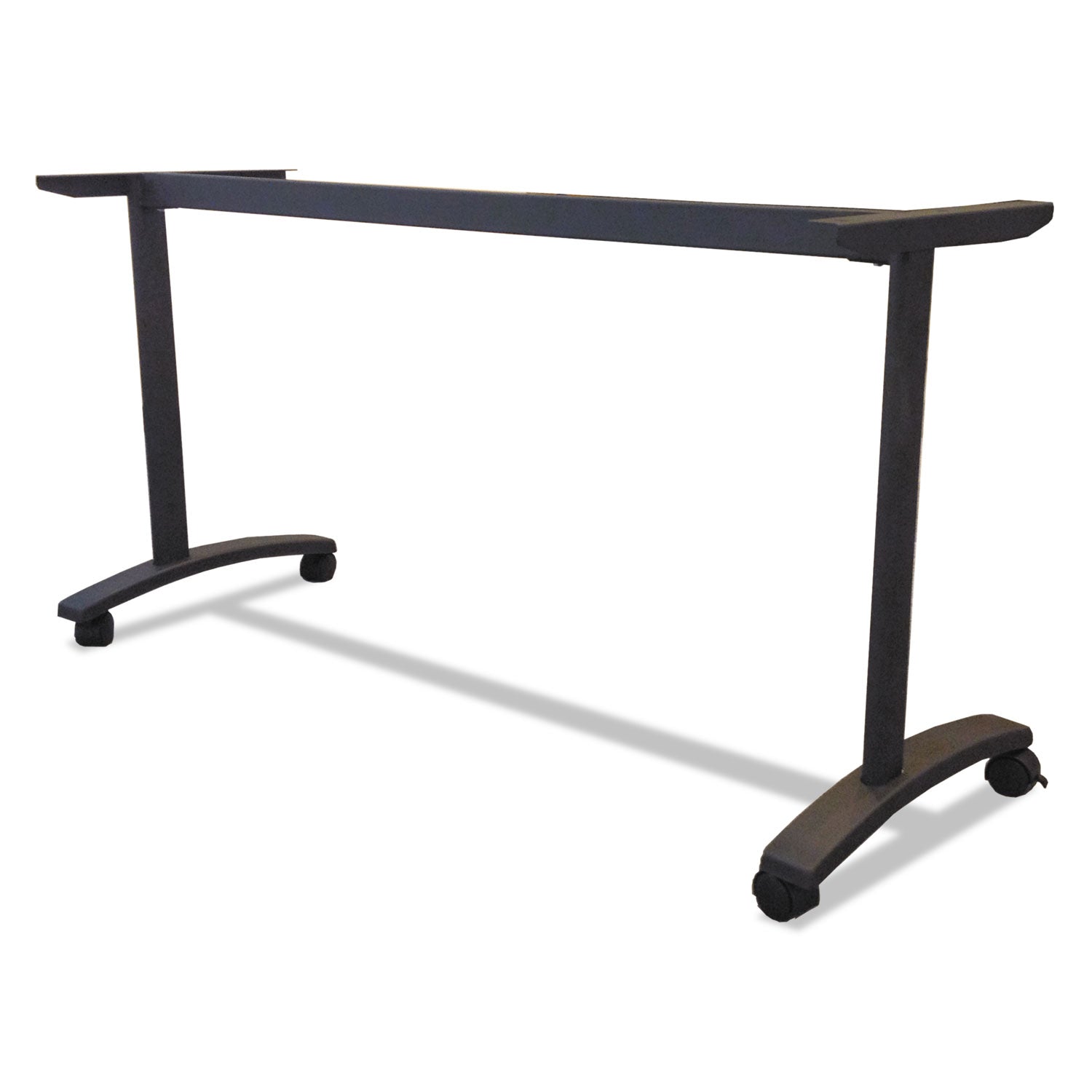 Alera Valencia Series Training Table T-Leg Base, 54w x 19.75d x 28.5h, Black Supply