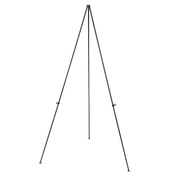 Instant Easel, 61.5  High, Black, Steel, Lightweight Cheap