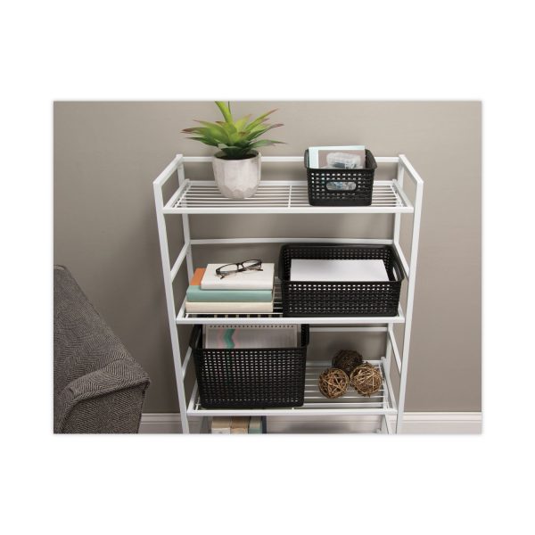 Weave Bins, 13.63 x 10.75 x 9, Black, 3 Pack Discount - Image 5