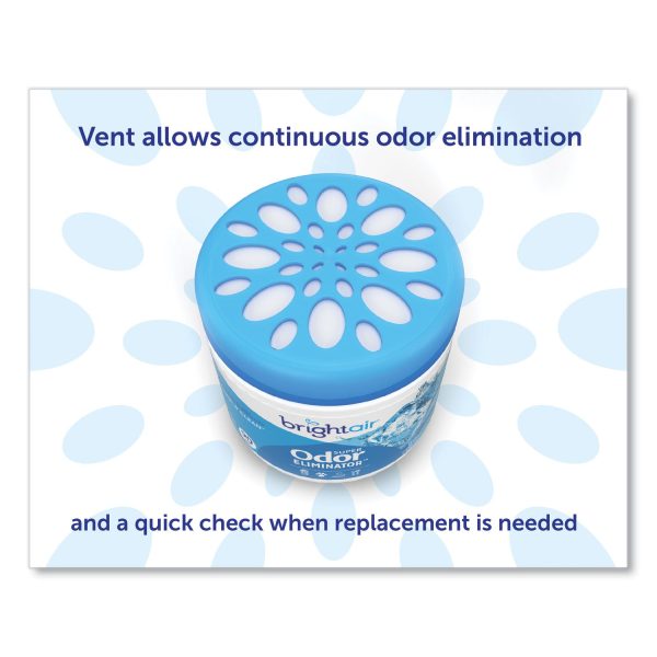 Super Odor Eliminator, Cool and Clean, Blue, 14 oz Jar, 6 Carton For Sale - Image 4