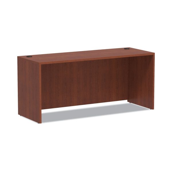 Alera Valencia Series Credenza Shells, 65w x 23.6d x 29.5h, Medium Cherry For Sale