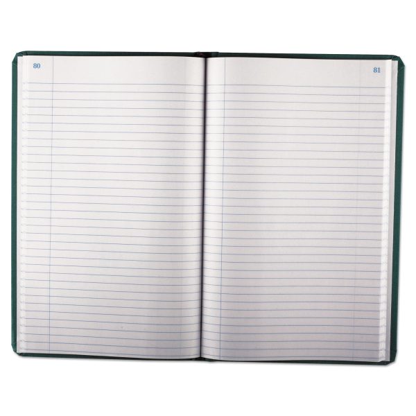 Account Record Book, Record-Style Rule, Blue Cover, 11.75 x 7.25 Sheets, 150 Sheets Book Online Sale - Image 3