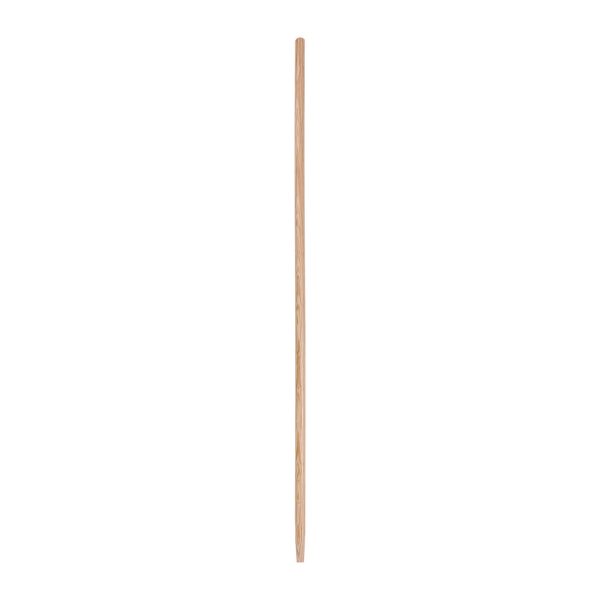 Tapered End Broom Handle, Lacquered Hardwood, 1.13  dia x 54 , Natural Online now