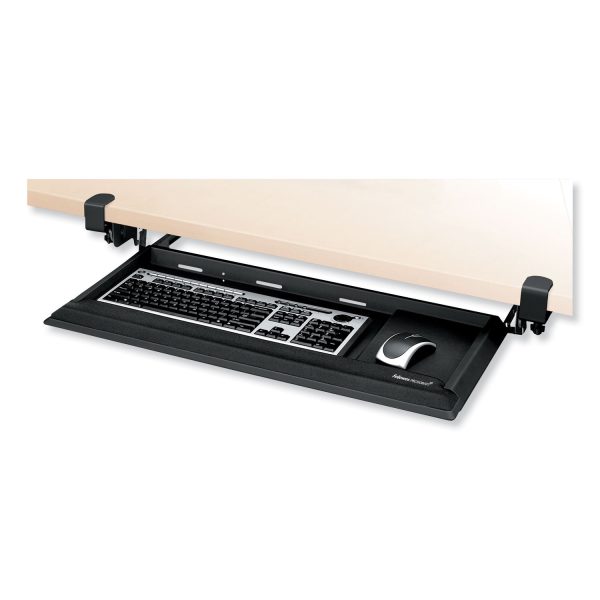 Designer Suites DeskReady Keyboard Drawer, 19.19w x 9.81d, Black Pearl Online now