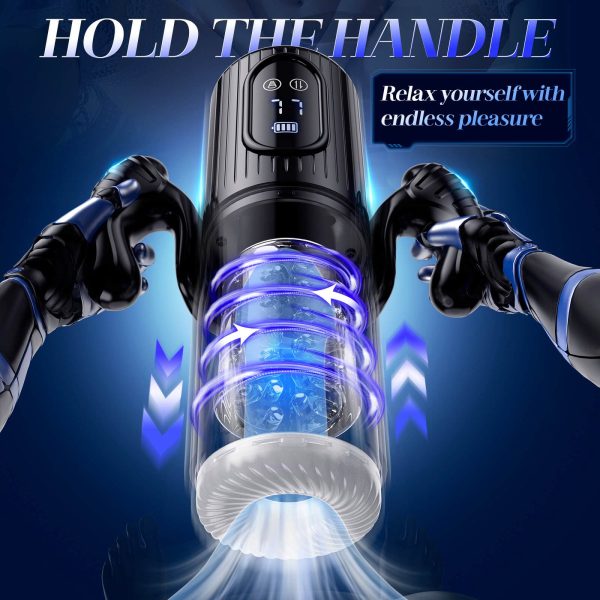MAIDEN|2025 Hand-Free Auto Sucking Rotaing Thrusting Male Toy Online now - Image 4