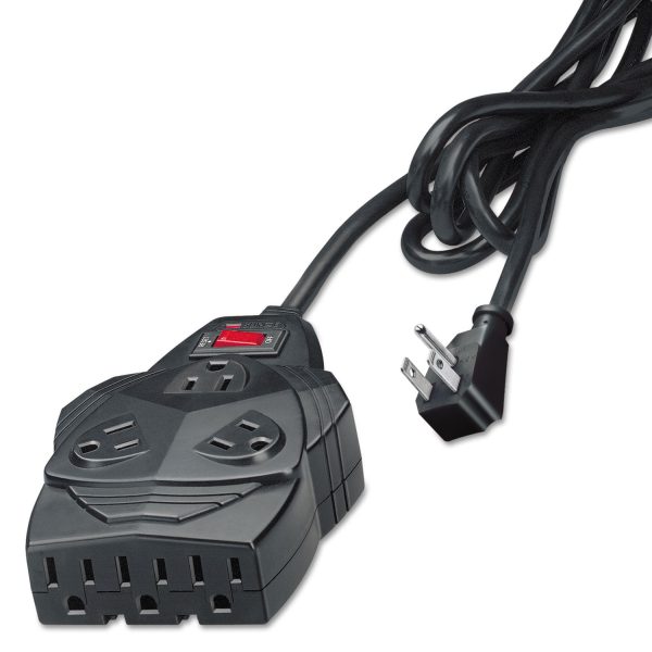 Mighty 8 Surge Protector, 8 AC Outlets, 6 ft Cord, 1,300 J, Black Sale - Image 2
