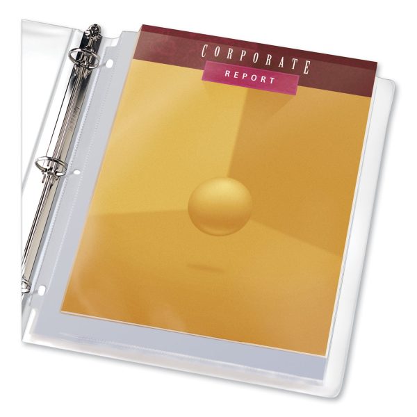 Multi-Page Top-Load Sheet Protectors, Heavy Gauge, Letter, Clear, 25 Pack Online Sale - Image 4