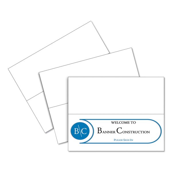Scored Tent Cards, 4.25 x 11, White,1 Card Sheet, 50 Sheets Box Online Sale