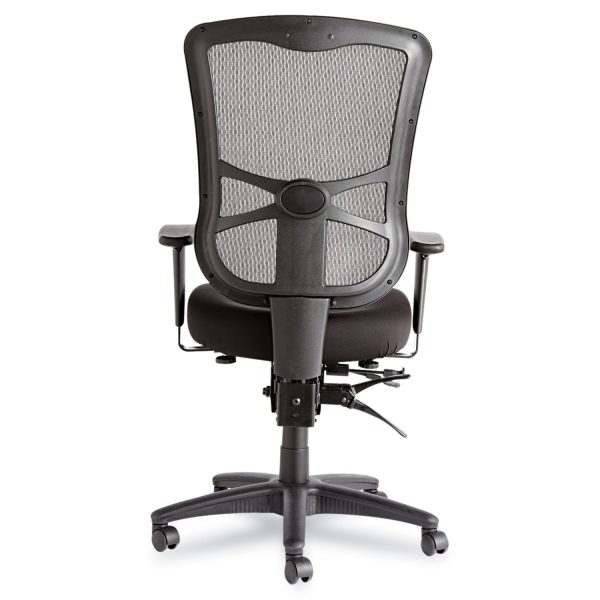 Alera Elusion Series Mesh High-Back Multifunction Chair, Supports Up to 275 lb, 17.2  to 20.6  Seat Height, Black Sale - Image 2