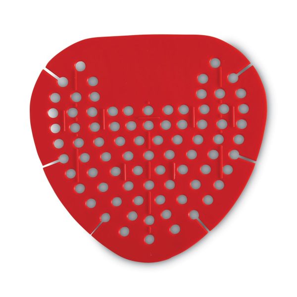 Urinal Screen, Cherry Scent, 3.5 oz, Red, Dozen Fashion - Image 2