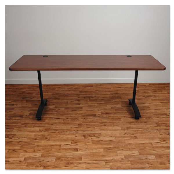 Alera Valencia Series Training Table T-Leg Base, 54w x 19.75d x 28.5h, Black Supply - Image 3
