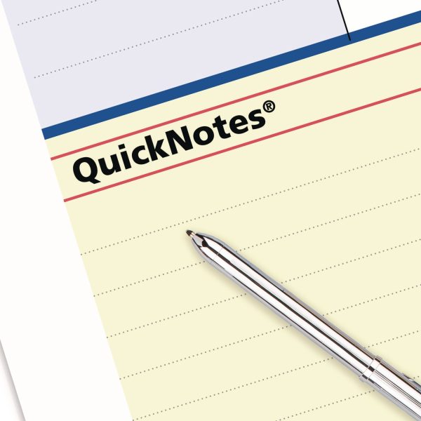 QuickNotes Wall Calendar, 12 x 17, White Blue Yellow Sheets, 12-Month (Jan to Dec): 2024 Hot on Sale - Image 5