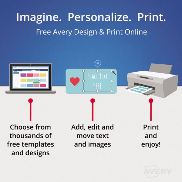 Removable Multi-Use Labels, Inkjet Laser Printers, 4 x 6, White, 40 Pack, (5454) Online - Image 4