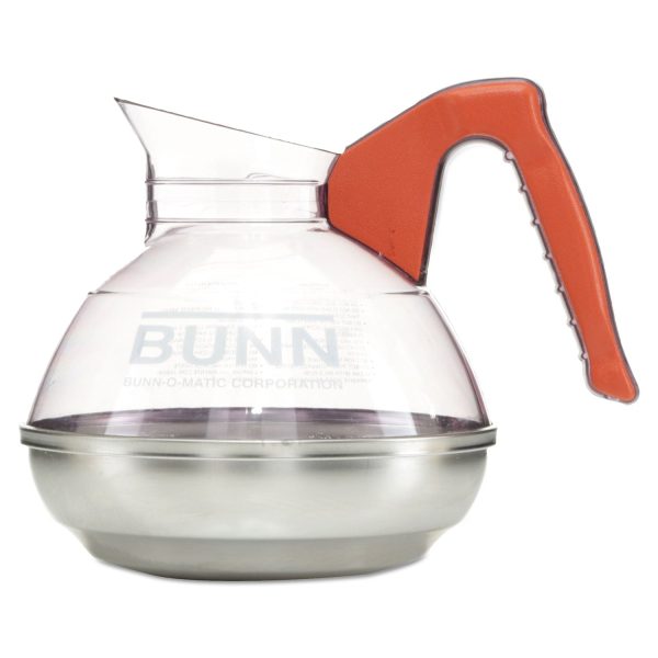 64 oz. Easy Pour Decanter, Orange Handle on Sale - Image 4