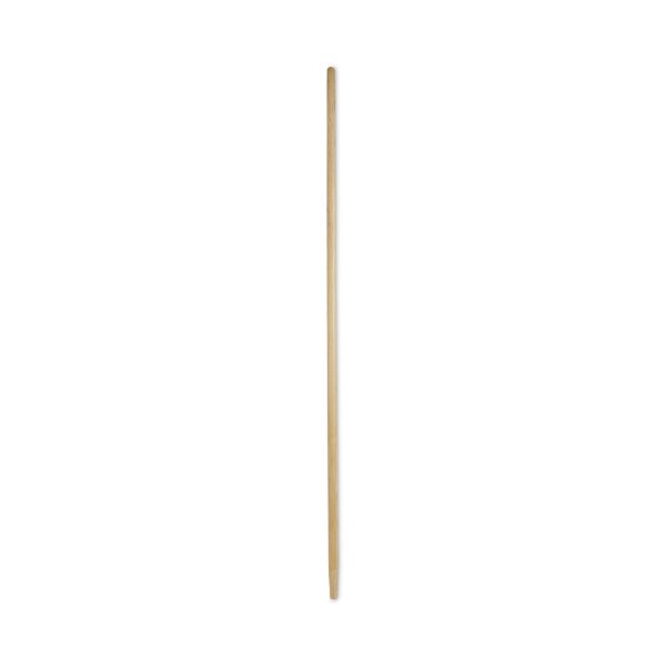 Tapered End Broom Handle, Lacquered Pine, 1.13  dia x 60 , Natural Sale