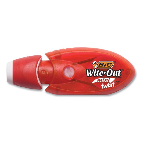 Wite-Out Mini Twist Correction Tape, Non-Refillable, Blue Fuchsia Applicators 0.2  x 314 , 2 Pack Cheap - Image 3