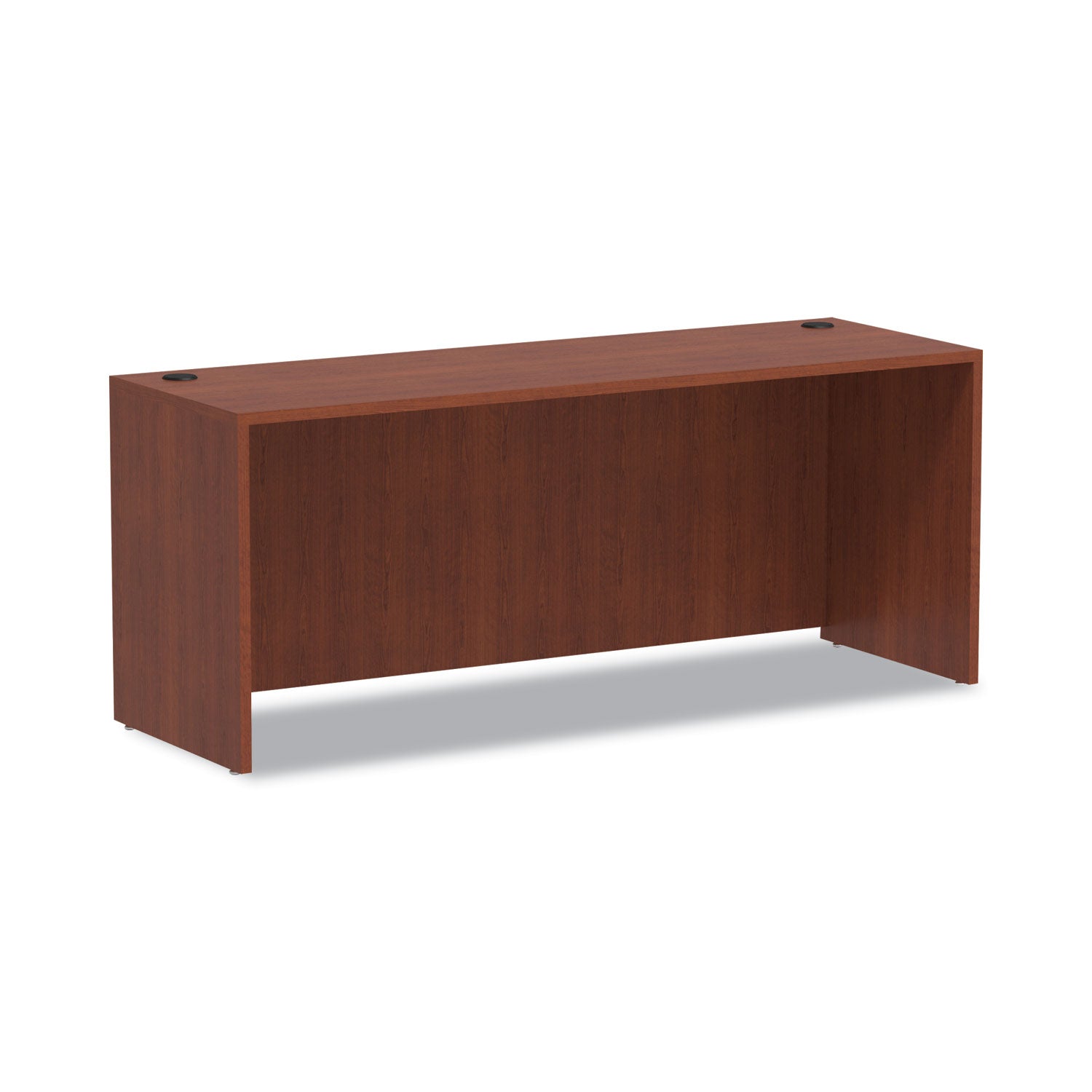 Alera Valencia Series Credenza Shell, 70.88w x 23.63d x 29.5h, Medium Cherry For Sale