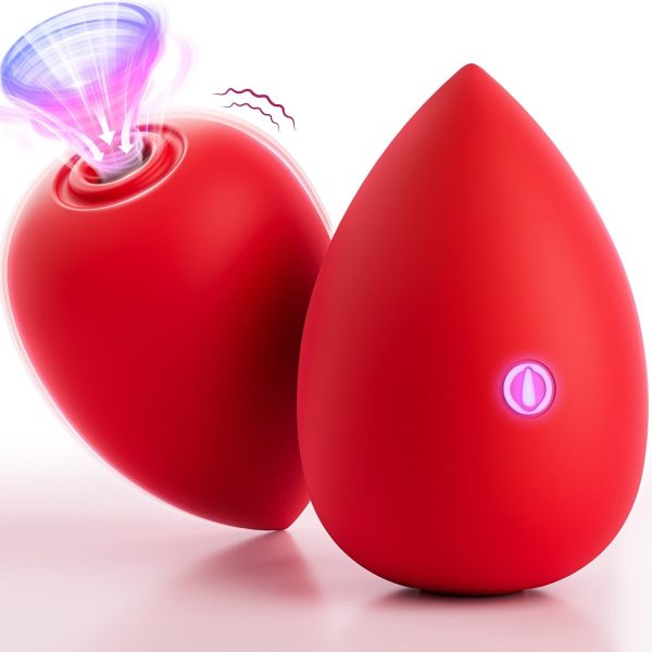 DEW| Adorable Deep 9 Sucking & 10 Vibrating Modes Female Vibrator Toy Cheap - Image 2