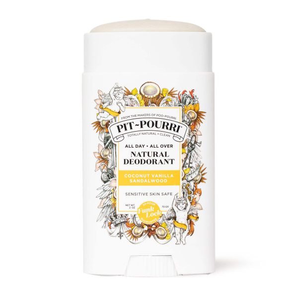 Coconut Vanilla Sandalwood - Pit~Pourri Natural Deodorant Online Hot Sale - Image 2