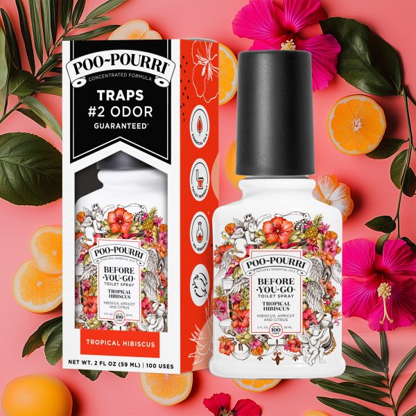 Tropical Hibiscus - Poo~Pourri Toilet Spray Online