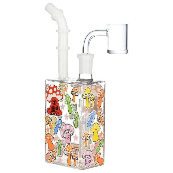 Glow Mushroom 7.5  Juice Box Dab Rig Hot on Sale - Image 2