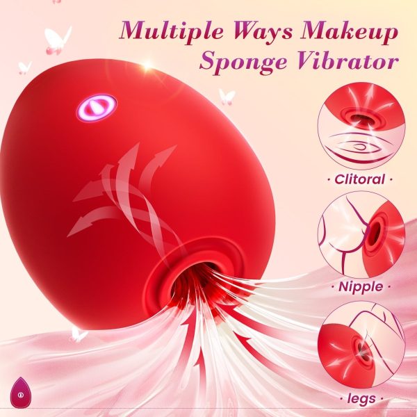 DEW| Adorable Deep 9 Sucking & 10 Vibrating Modes Female Vibrator Toy Cheap - Image 4