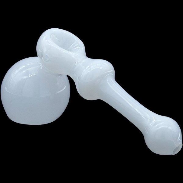 Ivory Hammer  Glass Hammer Bubbler Pipe Online now