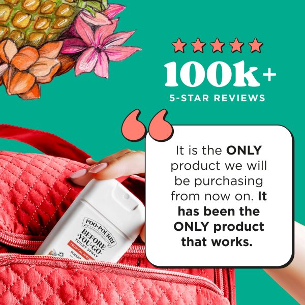 Tropical Hibiscus Pocket Sprayer - Poo~Pourri Toilet Spray Fashion - Image 4