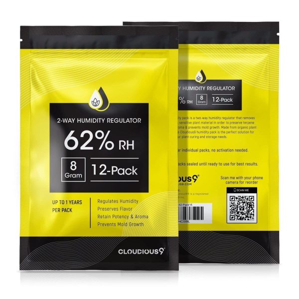 Cloudious9 62% 2-Way Humidity Pack Regulator - 12 Count Supply - Image 3