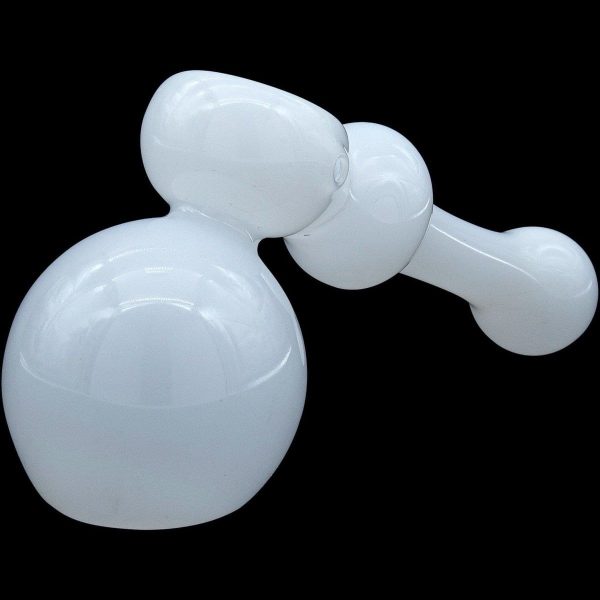 Ivory Hammer  Glass Hammer Bubbler Pipe Online now - Image 4