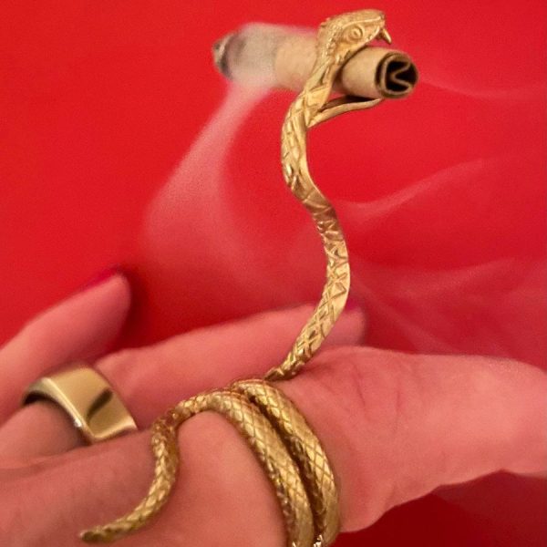 Snake in the Grass Joint Holder Ring Sale - Image 4