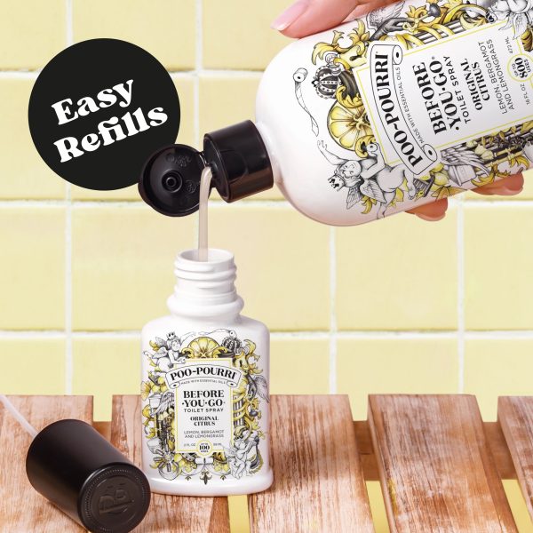 Original Citrus Refill - Poo~Pourri Toilet Spray Online - Image 3